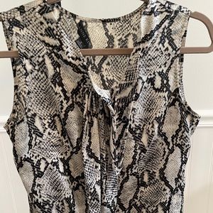 Anne Klein satin blouse